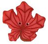 Small Orange Maple Leaf